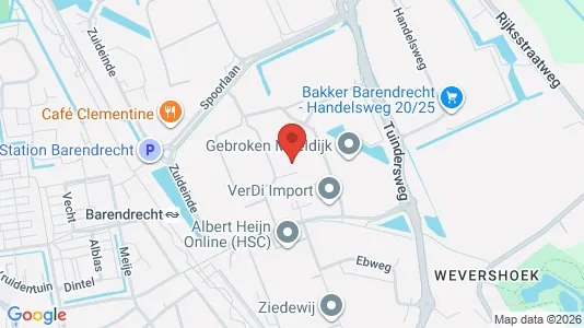Bedrijfsruimtes for rent i Barendrecht - Foto uit Google Street View