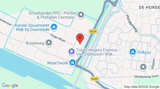 Kantorruimte for rent i Wijk bij Duurstede - Foto uit Google Street View