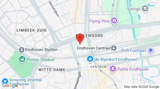 Bedrijfsruimtes for rent i Eindhoven - kort over placeringen