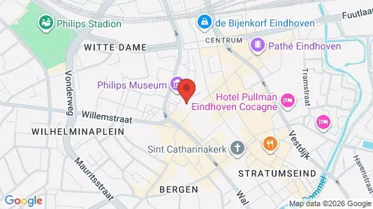 Bedrijfsruimtes for rent i Eindhoven - kort over placeringen