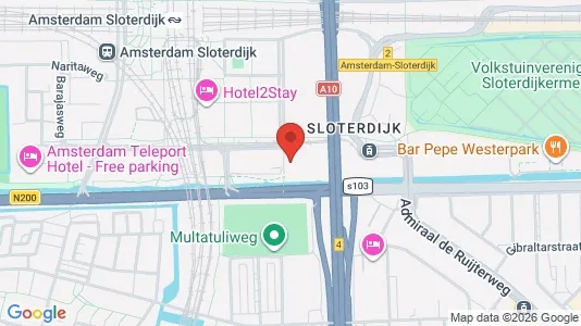 Kantorruimte for rent i Amsterdam Westpoort - kort over placeringen