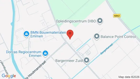 Bedrijfsruimtes for rent i Emmen - kort over placeringen