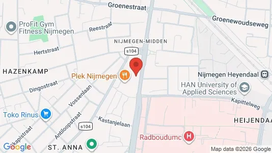 Kantorruimte for rent i Nijmegen - Foto uit Google Street View