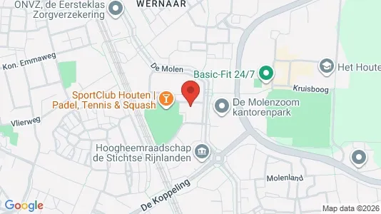 Kantorruimte for rent i Houten - kort over placeringen