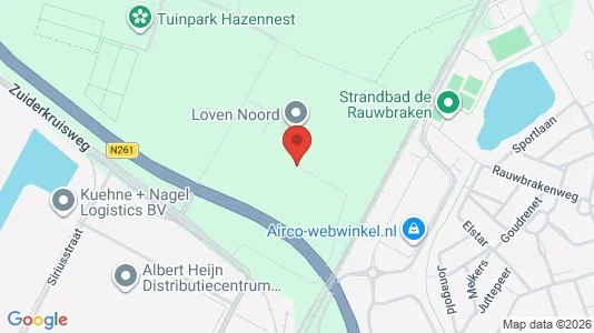 Kantorruimte for rent i Tilburg - kort over placeringen