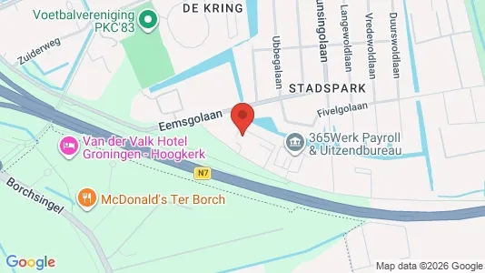 Kantorruimte for rent i Groningen - Foto uit Google Street View