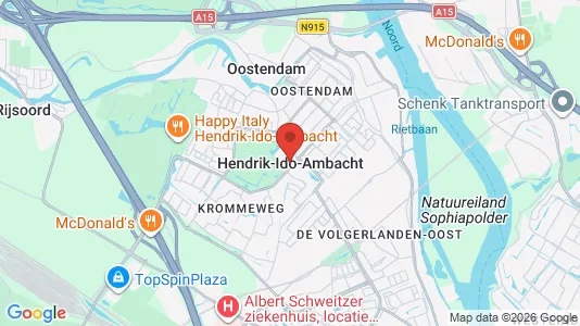 Winkels for rent i Hendrik-Ido-Ambacht - Foto uit Google Street View