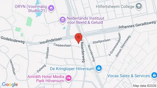 Bedrijfsruimtes for rent i Hilversum - kort over placeringen