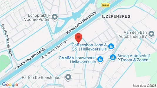 Bedrijfsruimtes for rent i Hellevoetsluis - Foto uit Google Street View