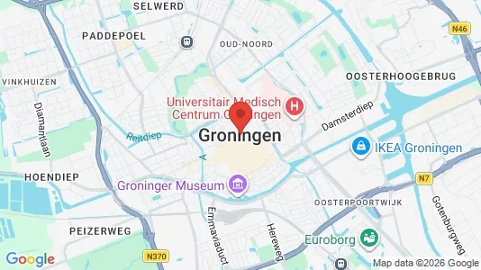 Bedrijfsruimtes for rent i Groningen - Foto uit Google Street View