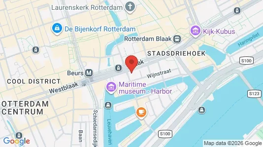 Kantorruimte for rent i Rotterdam Centrum - Foto uit Google Street View