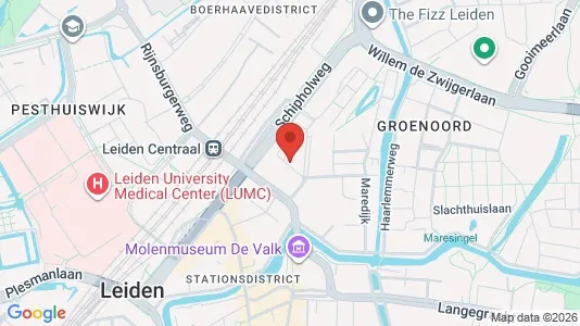 Bedrijfsruimtes for rent i Leiden - Foto uit Google Street View