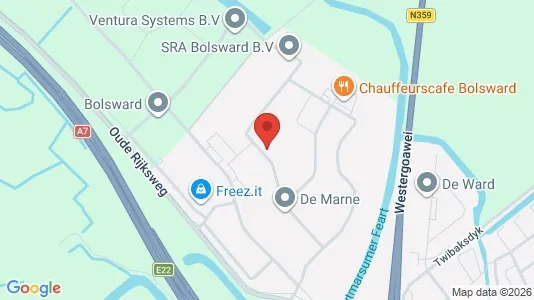 Kantorruimte for rent i Súdwest-Fryslân - kort over placeringen