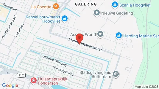 Bedrijfsruimtes for sale i Rotterdam Hoogvliet - Foto uit Google Street View