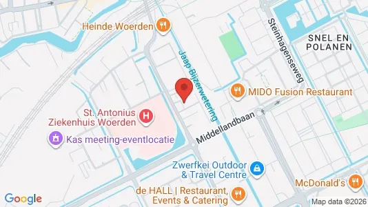 Kantorruimte for rent i Woerden - Foto uit Google Street View