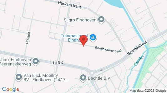 Producties for rent i Eindhoven - kort over placeringen