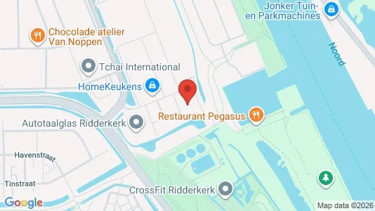 Bedrijfsruimtes for rent i Ridderkerk - kort over placeringen