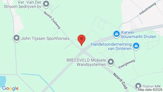 Bedrijfsruimtes for rent i Druten - Foto uit Google Street View