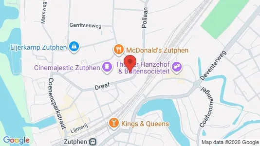 Kantorruimte for rent i Zutphen - Foto uit Google Street View
