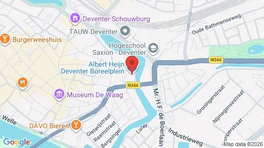 Kantorruimte for rent i Deventer - kort over placeringen