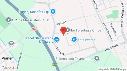 Bedrijfsruimtes for rent i Cuijk - kort over placeringen