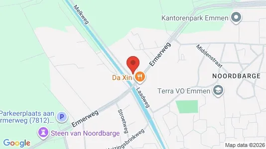 Kantorruimte for rent i Emmen - kort over placeringen