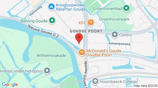 Kantorruimte for rent i Gouda - Foto uit Google Street View