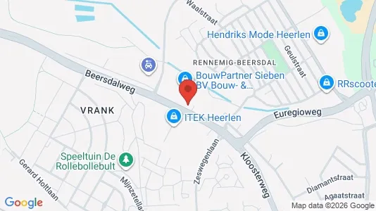 Kantorruimte for rent i Heerlen - kort over placeringen