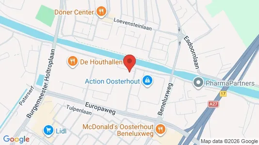 Kantorruimte for rent i Oosterhout - Foto uit Google Street View