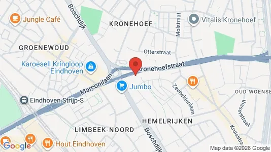 Kantorruimte for sale i Eindhoven - kort over placeringen