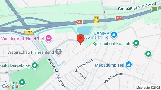Coworking spaces for rent i Tiel - Foto uit Google Street View