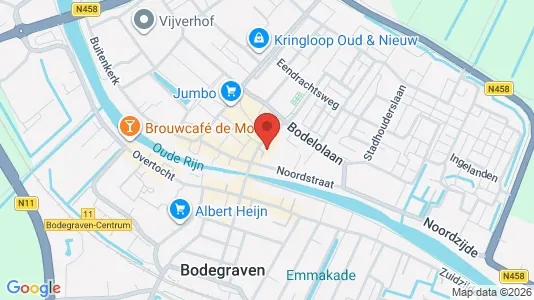 Coworking spaces for rent i Bodegraven-Reeuwijk - kort over placeringen