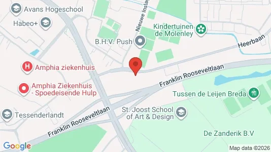 Kantorruimte for rent i Breda - Foto uit Google Street View