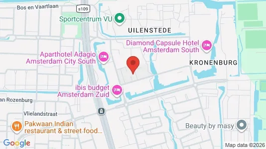 Kantorruimte for rent i Amstelveen - kort over placeringen