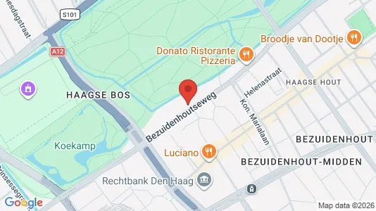 Kantorruimte for rent i The Hague Haagse Hout - Foto uit Google Street View