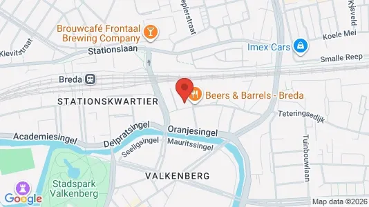 Kantorruimte for rent i Breda - Foto uit Google Street View