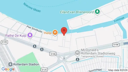 Kantorruimte for rent i Rotterdam IJsselmonde - kort over placeringen
