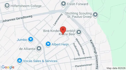 Kantorruimte for rent i Hilversum - kort over placeringen