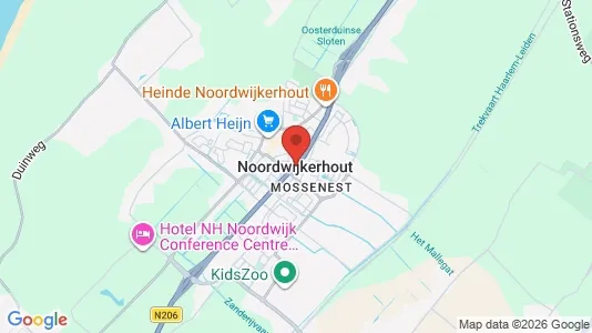 Winkels for rent i Noordwijkerhout - Foto uit Google Street View