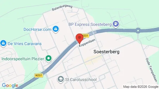 Kantorruimte for rent i Soest - kort over placeringen