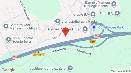 Kantorruimte for rent i Amersfoort - kort over placeringen
