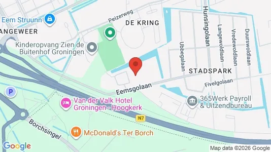 Kantorruimte for rent i Groningen - Foto uit Google Street View