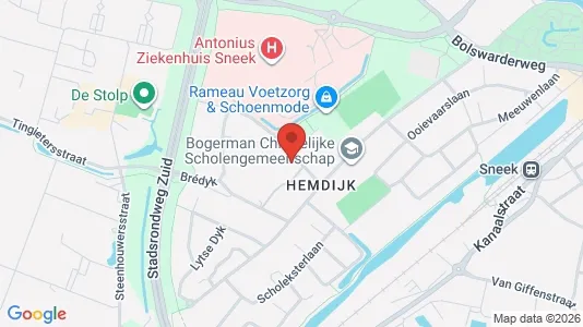 Kantorruimte for rent i Súdwest-Fryslân - kort over placeringen