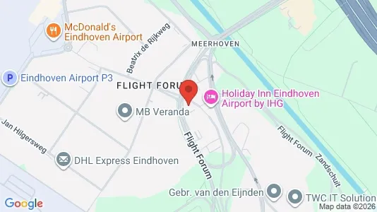 Kantorruimte for rent i Eindhoven - kort over placeringen