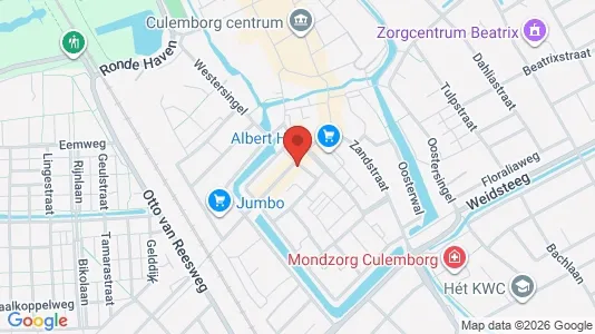 Bedrijfsruimtes for rent i Culemborg - kort over placeringen