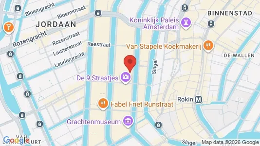 Kantorruimte for rent i Amsterdam Centrum - kort over placeringen