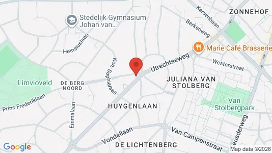 Kantorruimte for rent i Amersfoort - kort over placeringen