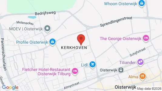 Kantorruimte for rent i Oisterwijk - Foto uit Google Street View
