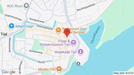 Bedrijfsruimtes for rent i Tiel - kort over placeringen
