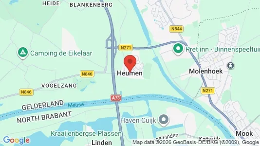 Bedrijfsruimtes for rent i Heumen - Foto uit Google Street View